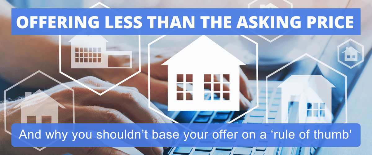 Offering below the asking price
