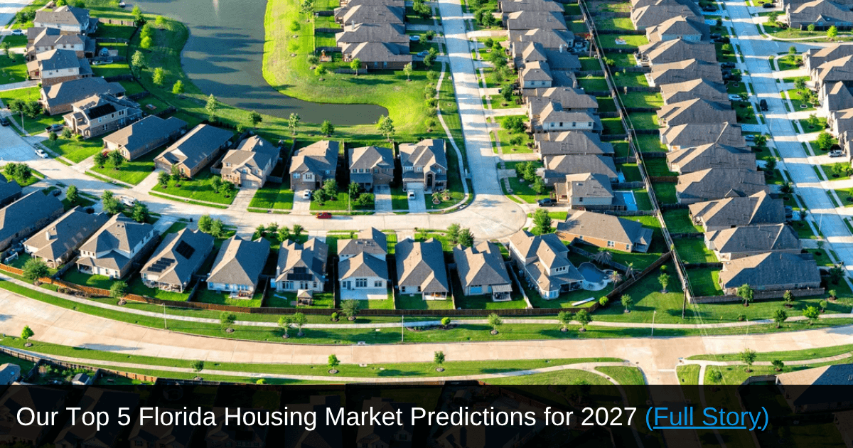 Florida housing predictions for 2027